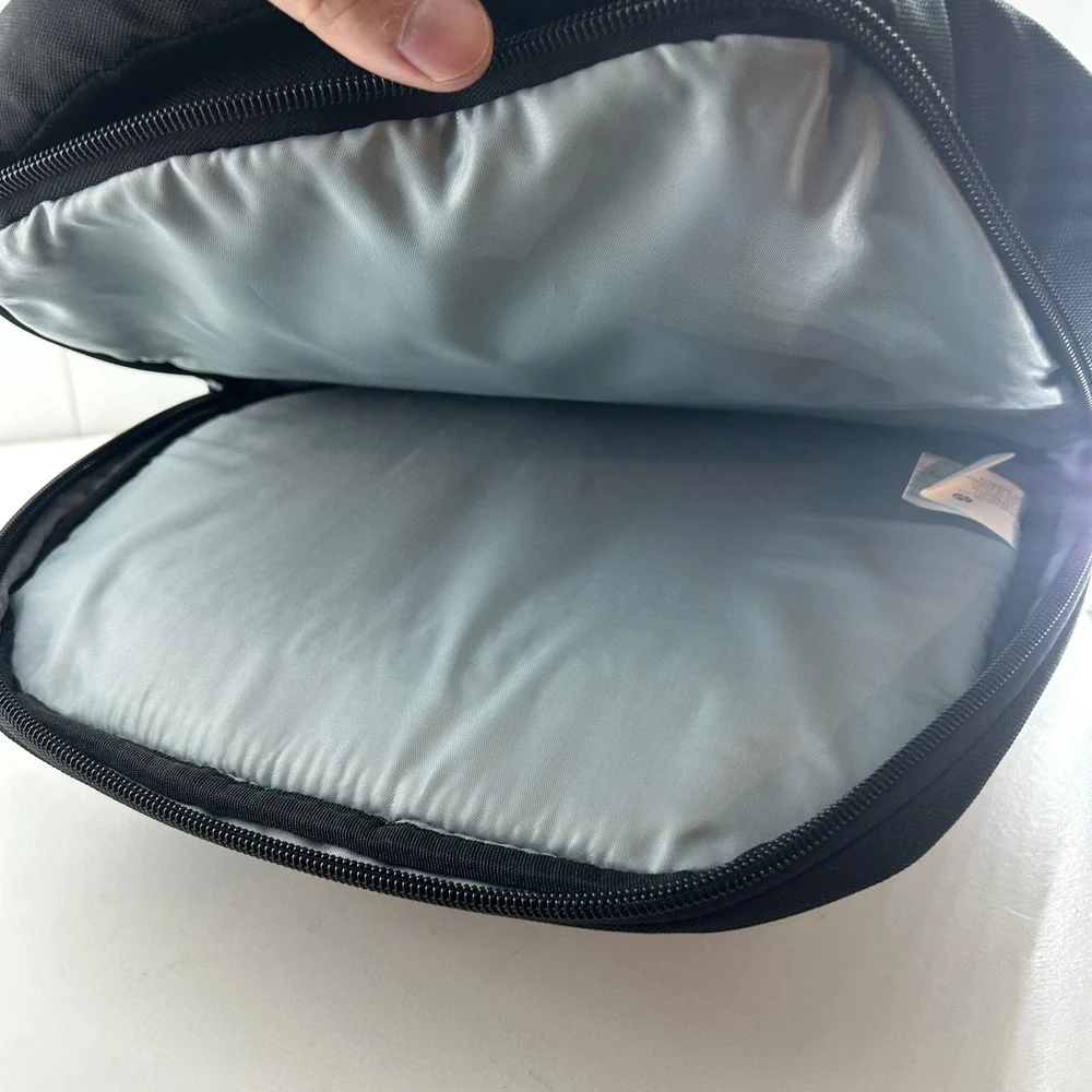 HP 17 Laptop Backpack Black RFID Blocking Business Travel Computer Bag 3E2U5AA